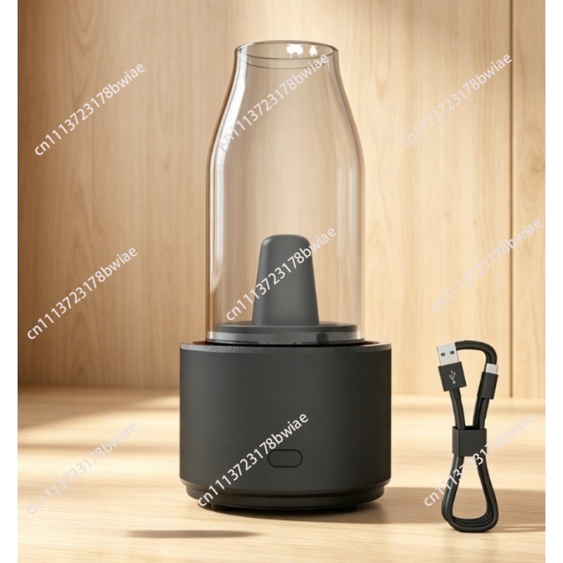 Home Fragrance Glade - Tragbarer Ätherisches-Öl-Wärmer Glas-Aromatherapie-Diffusor Heimisches Indoor-Dufttherapiegerät Hitzebeständiger