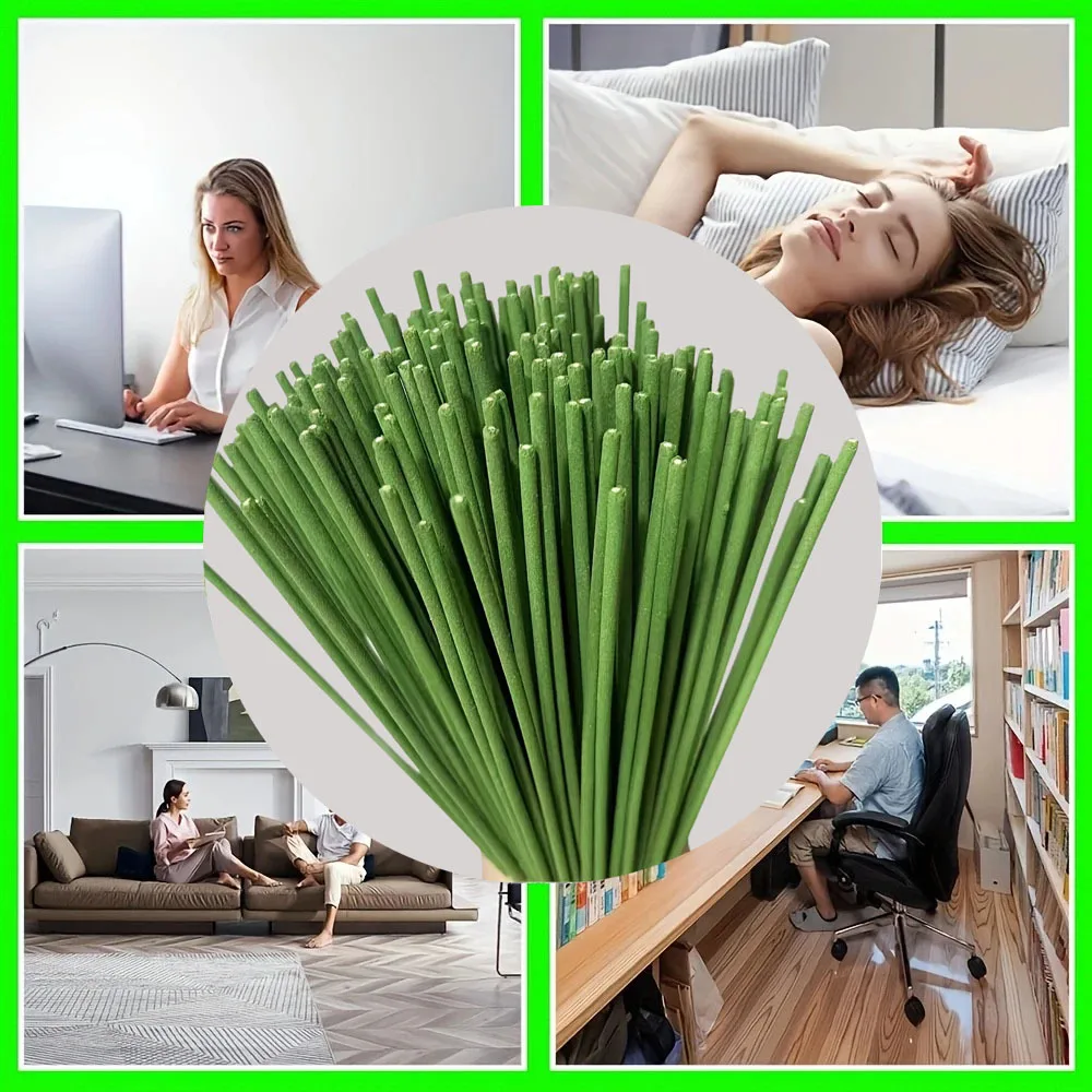Home Fragrance Verbena - Reed Diffuser Sticks Zitronengras Aromatherapie Bambus